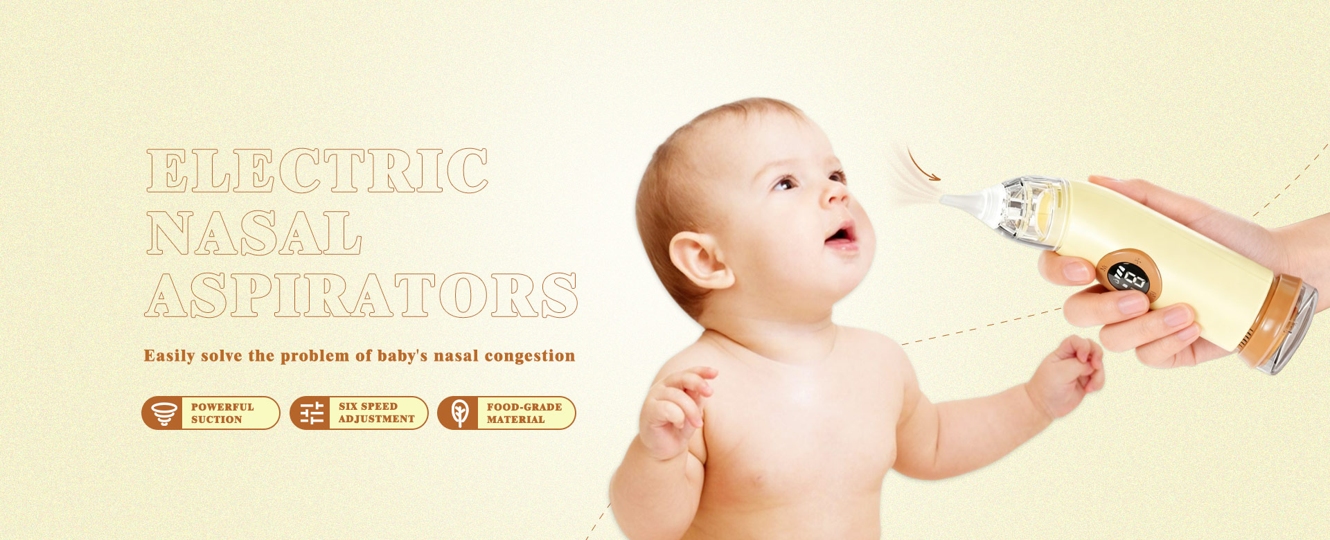 Fábrica de aspiradores nasales eléctricos de China