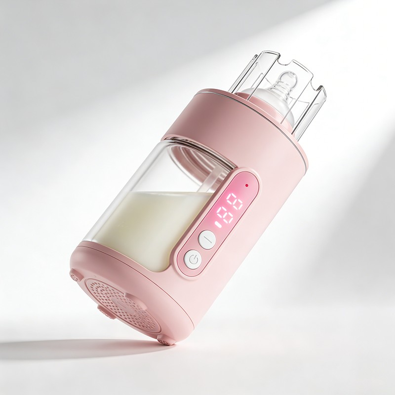 Coctelera de leche con preservación del calor tipo inclinación