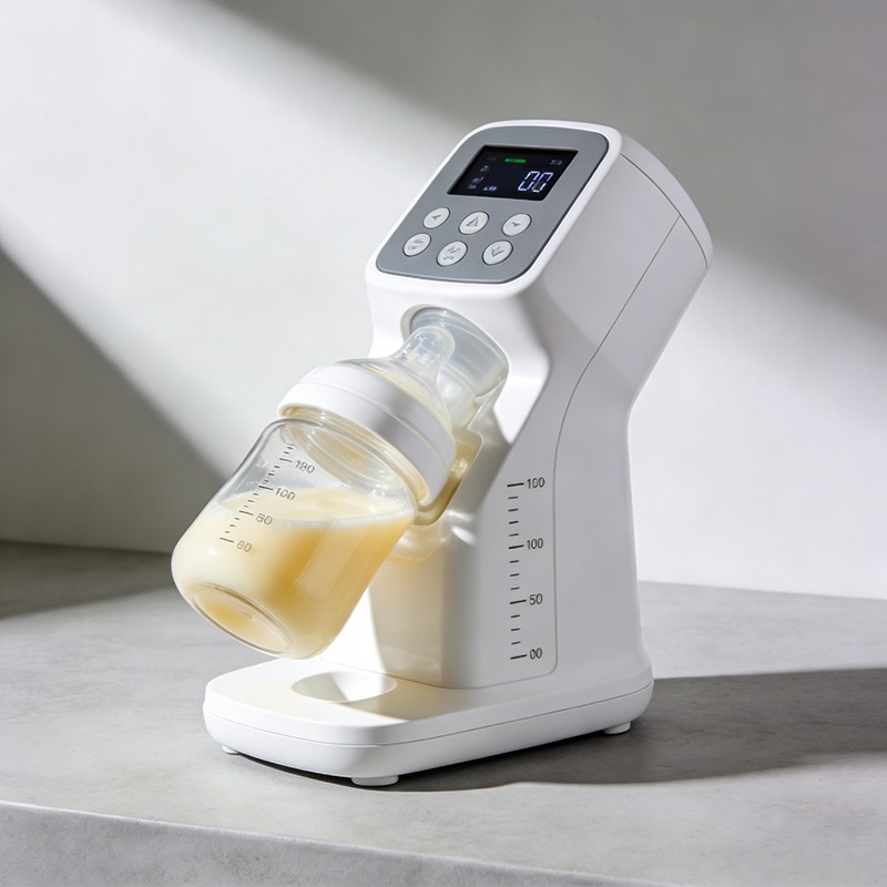 Coctelera de leche tipo inclinación